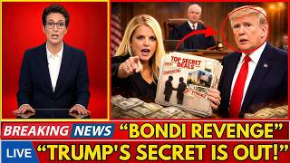 BONDI’S REVENGE: She Is Revealing Trump’s Hidden Deals To The Courtroom Today | Rachel Maddow