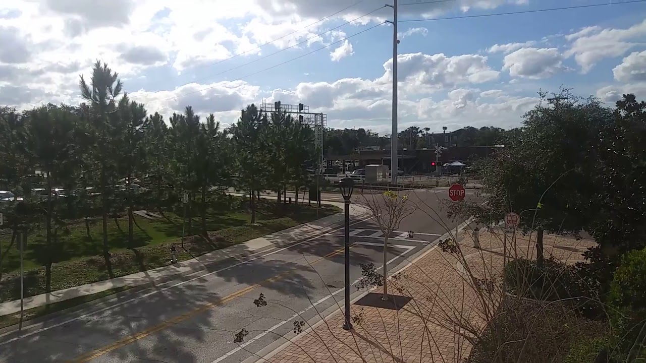 Train recording at the Longwood Station on 1/2/19