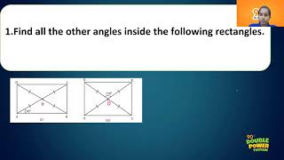 8CB Quadrilaterals Math New Batch - DAY 1 WORKOUT