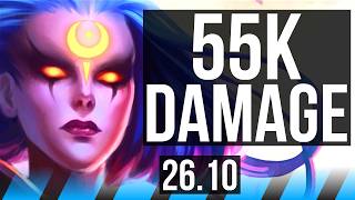 DIANA vs GALIO (MID) | Grasp Of The Undying, 55K damage | EUW Challenger | 26.10