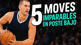 5 Movimientos Imparables En El Poste Bajo Mejora Tu Juego En El Baloncesto