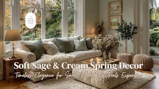 Soft Sage & Cream Spring Decor: Timeless Elegence for Small Homes That Feels Expensive screenshot 2