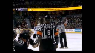 Cole Bevan vs Cal Babych Dec 15, 2013