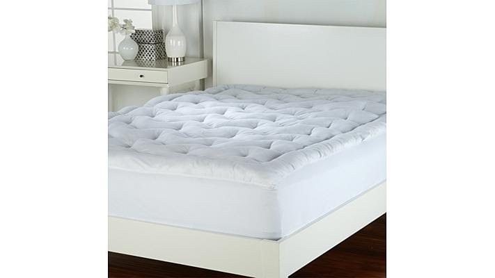 hsn concierge chevron mattress pad