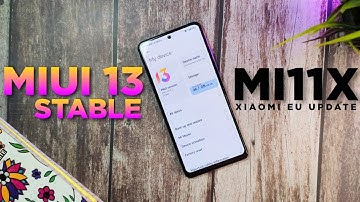 OFFICIAL MIUI 13.0.2 A12 Stable Xiaomi EU ROM For Mi11X Poco F3 🔥🔥