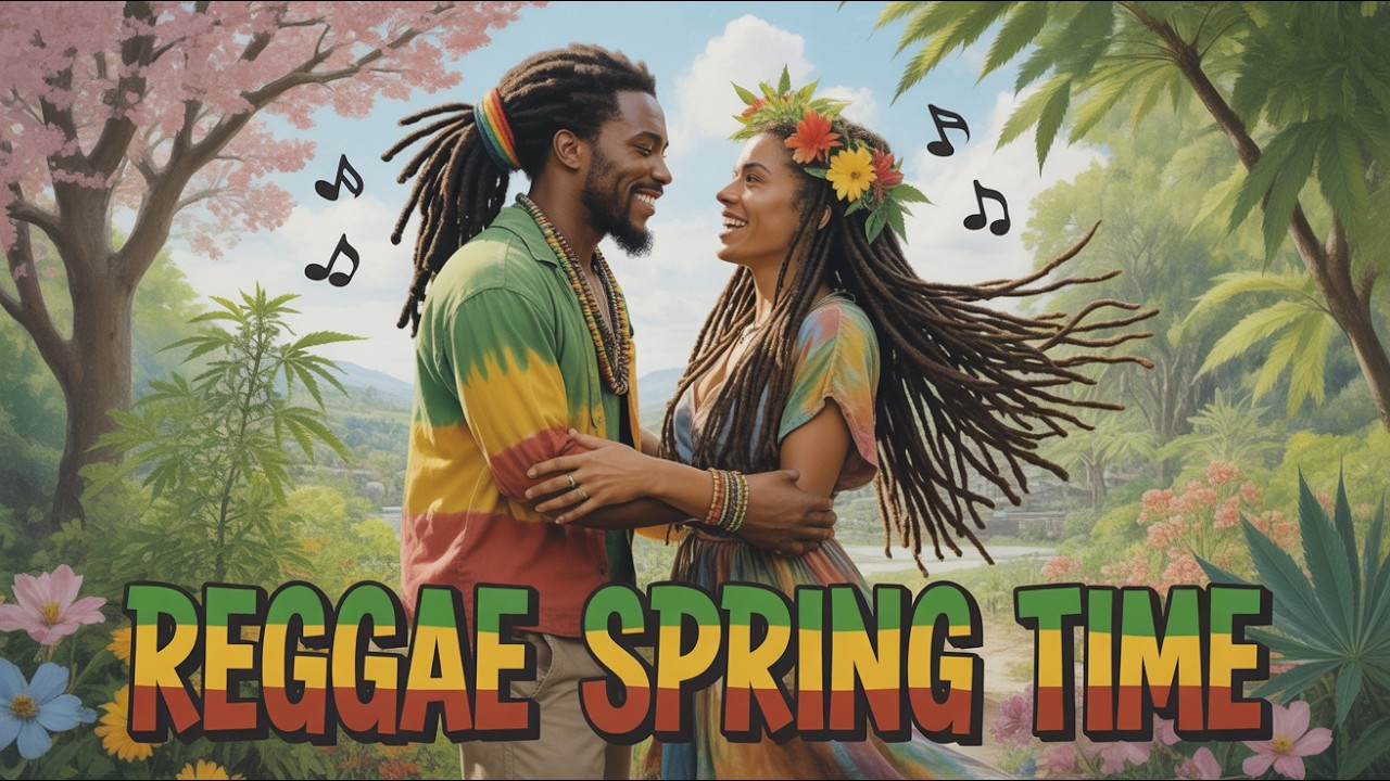 Springtime Love Reggae 🌿💛💚 Chill Vibes & Smooth Dub Riddim