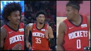 Kevin Porter Jr, Jalen Green & Christian Wood Look To Form Houston Big 3! Rockets Dominate Thunder