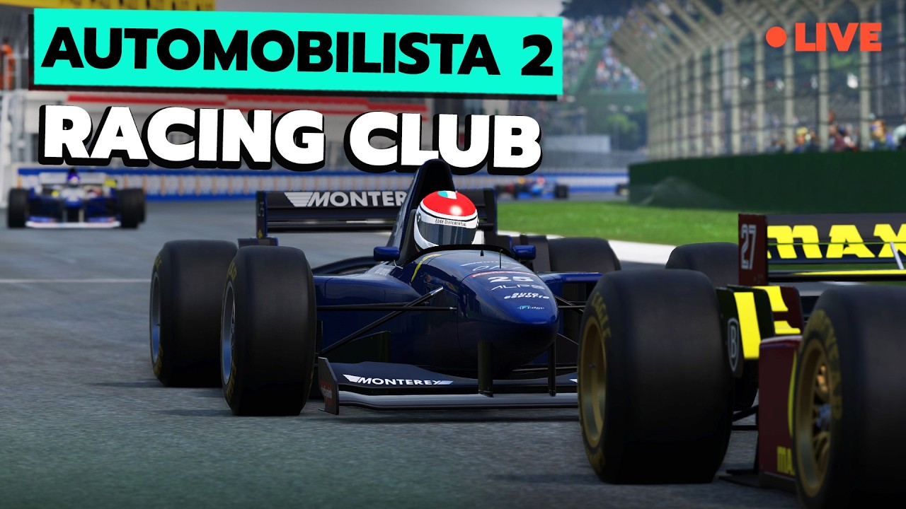 We're Doing A 90's F1 Grand Prix! - AMS2 Racing Club LIVE - YouTube