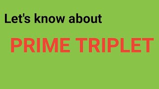 Prime Triplet ll Gayatree Solutions