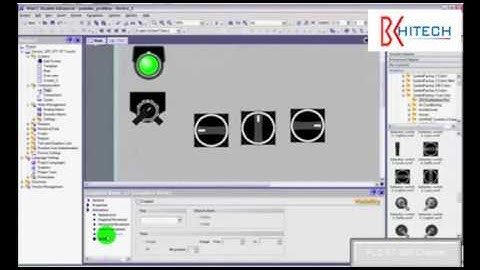 Scada winCC bài 8: Công tắc xoay