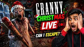 Granny Christmas Special Gameplay LIVE 🔥 Scary Escape Challenge