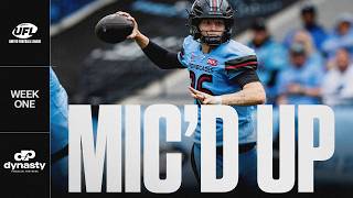 Best Mic'd Up Moments of Week 1 | United Football League