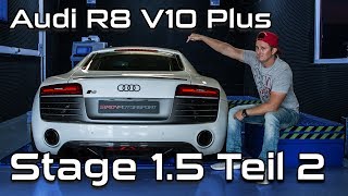 Audi R8 V10 Plus Leistungssteigerung  |  Stage 1.5 Teil 2 Ausgangsmessung | SimonMotorSport | #287
