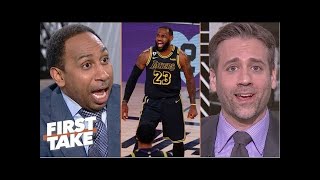 First Take   Stephen A  gets hysterical after Max Kellerman’s ‘blasphemous’ Kawhi LeBron takes