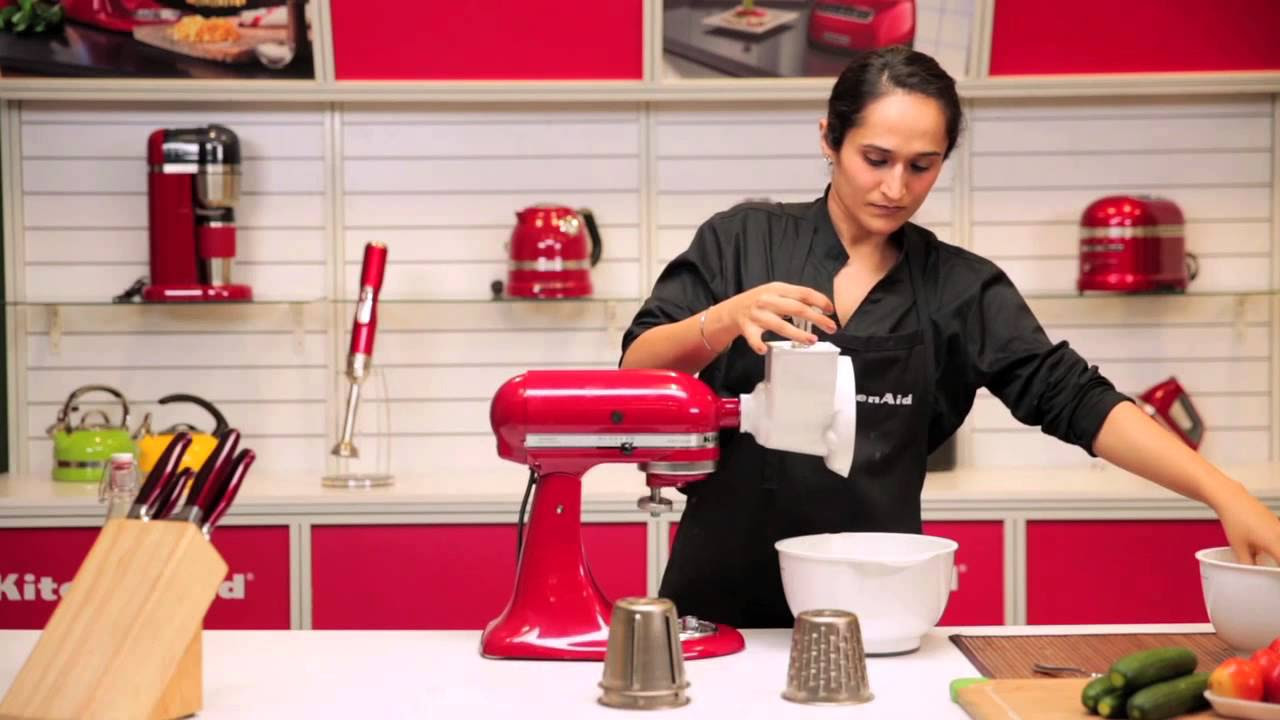 KitchenAid® Rotor Slicer/Shredder - YouTube