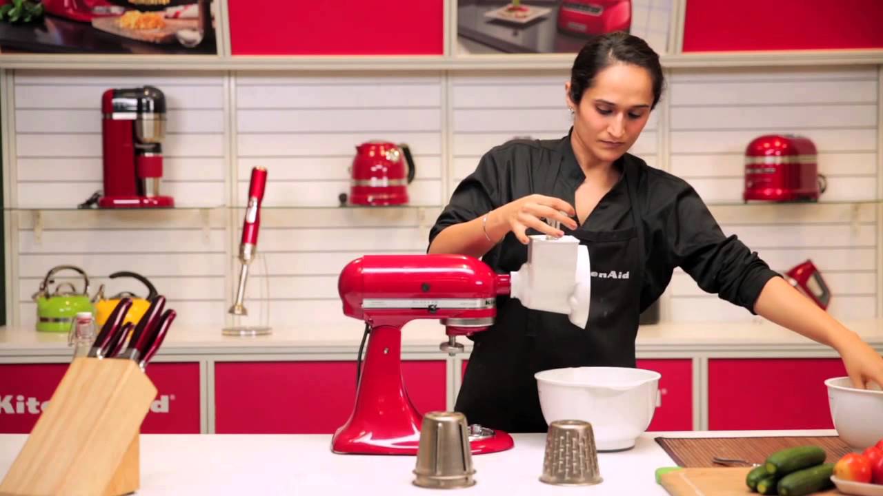 KitchenAid Rotor Slicer Shredder YouTube