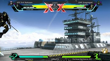 UMVC3: KFC Evil Rahsaan vs, EMP DragonGod