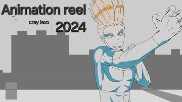 2024 2D animation reel | cray lexo