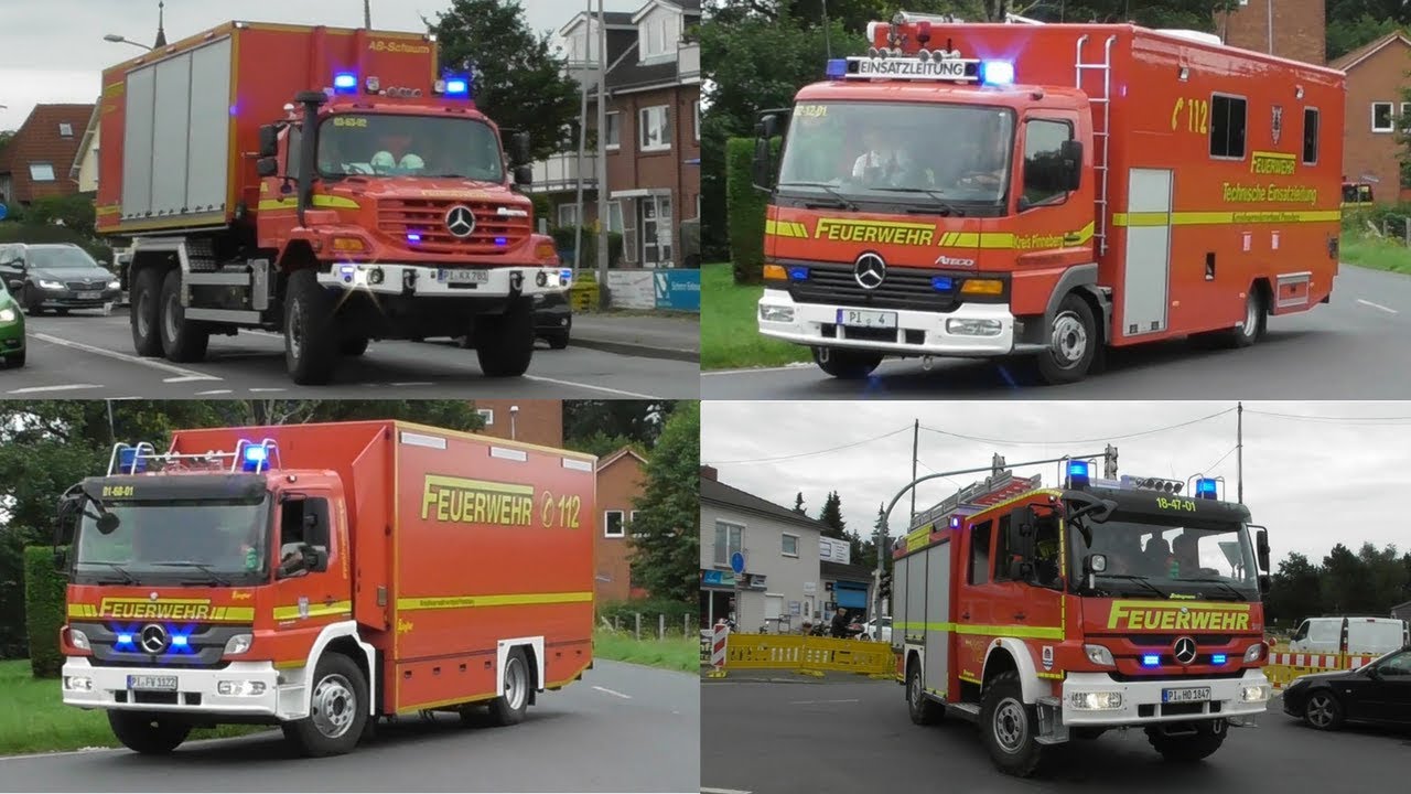 [FEU7R0 in Schenefeld] Einsatzfahrten von Feuerwehr,THW,TEL Und ABC-Dienst/LZG Kreis Pinneberg