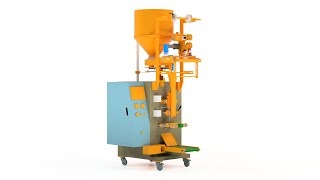 3D Design Modeling For Compact Quantitative Packaging Machine