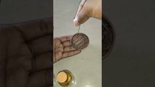 ram#scienceexperiment #coin #process#needle #test #ujala #test #washable #concert9699268168