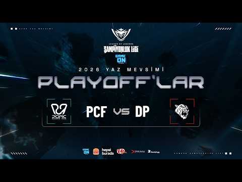 PCF 🆚 DP | GAMEON ŞAMPİYONLUK LİGİ 2026 YAZ MEVSİMİ | PLAYOFF 3.HAFTA 1.GÜN