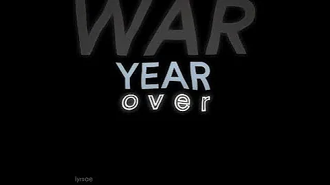 Happy Xmas (War Is Over) - John Lennon | #lyrics #music #song #warisover