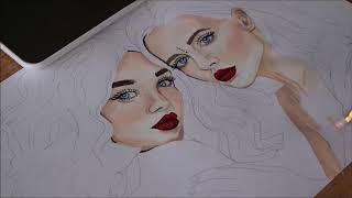 acrylic paint faces tutorial