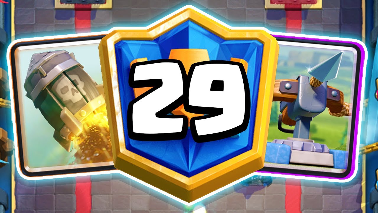 TOP 50 with Xbow Rocket Cycle Deck! Clash Royale (2021) YouTube
