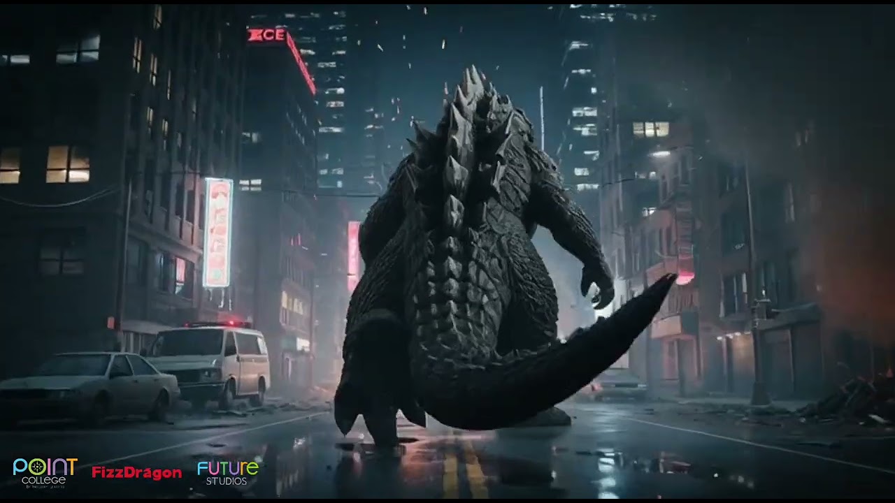 Monster Inc Zulhilmi -  FizzDragon AIGC Global Education & Malaysian MDEC AIGC workshop student work