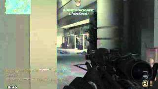MW3 quickscoping killstreak