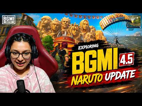 EXPLORING BGMI 4.5 FOR THE FIRST TIME 😱🔥