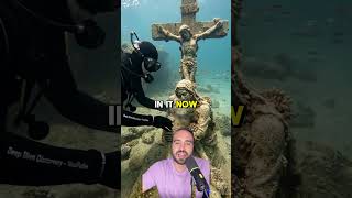 Jesus statue in the ocean! #Jesus #ocean #christian