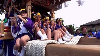 川渡り神幸祭 2016　可愛いすぎる下伊田区山笠　風治八幡宮