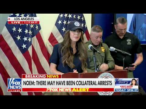 📽️Secretary Noem explains that DHS & ICE must enforce all immigration laws