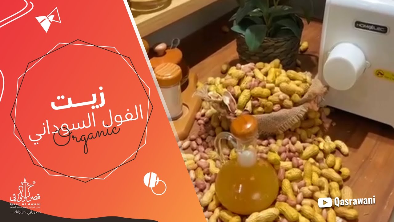 زيت الفول السوداني على عصارة الحبوب والمكسرات