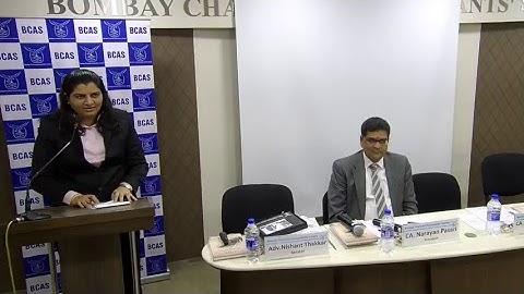 Lecture Meeting on “Recent Judicial Pronouncements on Direct Taxes”