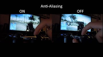 Battlefield 3 (BF3) - Input Lag Comparison - AA vs No AA (PS3)