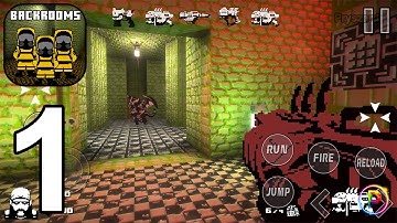 Retro Backrooms - Gameplay Walkthrough Part 1 Backrooms Retro Style Game (iOS, Android)