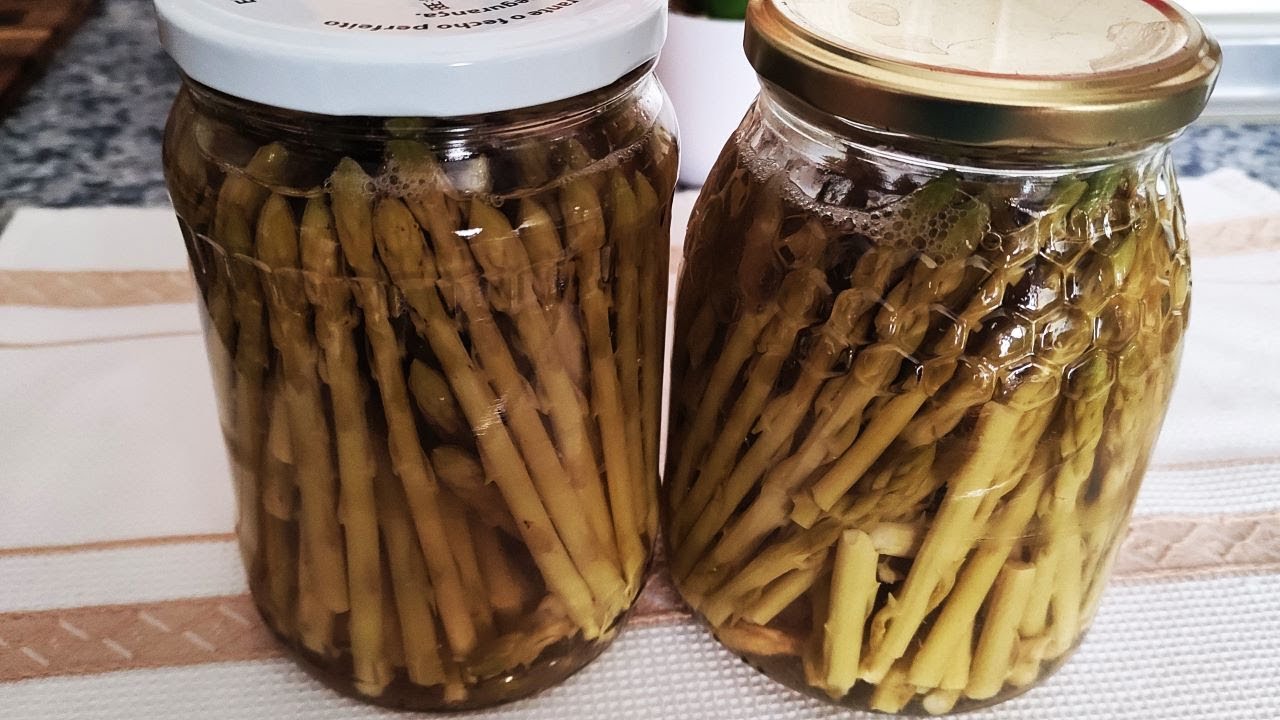 Como conservar el esparrago silvestre de modo fácil