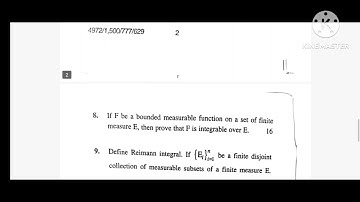 HPU MSc 2nd Semester-REAL ANALYSIS -II M-204 Question paper August 2023  #hpushimla