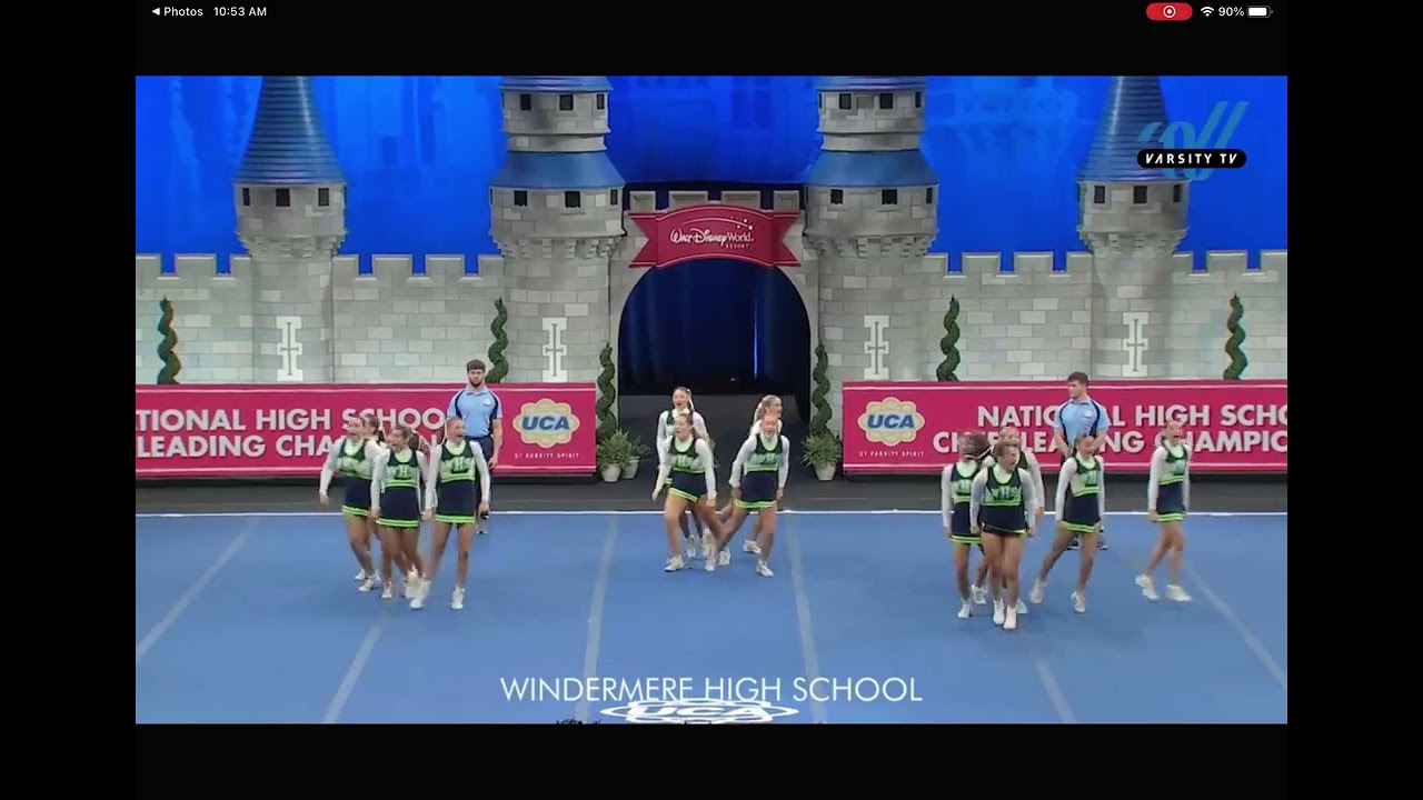 windemere high school, 2024 uca nationals finals !! 🍋