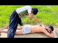 ASMR Hip &amp; Back Massage That Instantly Puts You to Sleep