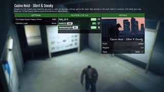 Casino Heist loading screen Glitch GTA 5 Online