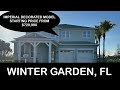 New Home Tour. The Winter Grove Community Winter Garden, FL. Imperial Decorated Model Pulte Homes.