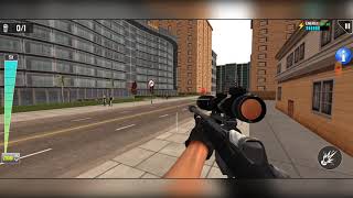 SNIPER 3D SHOOTER GUN GAMES - Gameplay Walkthrough Part 1 Android - Level 1 - 15 screenshot 5