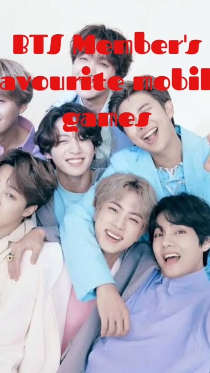 📲📲📲BTS Member's favorite mobile games 📲📲📲 - YouTube