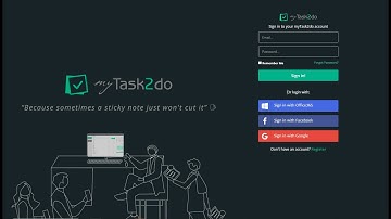 Getting Started with myTask2do
