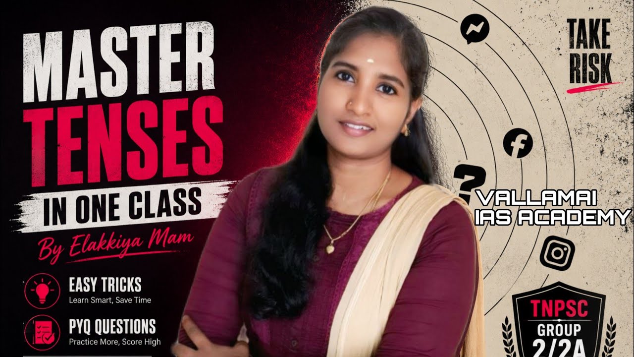 GENERAL ENGLISH| TENSES | TNPSC GROUP 2/2A | ONE SHOT VIDEO| 2026 @vallamaiiasacademy |ONLINE CLASS