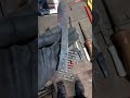Blacksmithing - easy diy coil spring blade #blacksmith #forged #diy #outdoors #project #ideas